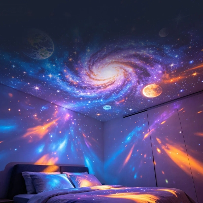 ✨ Plug-and-Play HD Star Projector