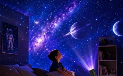 ✨ Plug-and-Play HD Star Projector